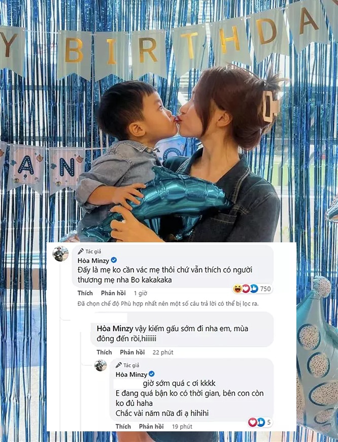 Giọng ca Rời bỏ vẫn muốn có người thích mình nhưng cho biết quá bận và chắc vài năm nữa mới có bạn trai.