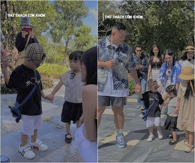 Danh tính cậu bé amp;#34;cướp nụ hôn đầuamp;#34; con gái Trương Mỹ Nhân: Cháu nội ông trùm điện tử, bố mẹ giàu - 2