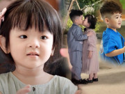 Giải trí - Danh tính cậu bé "cướp nụ hôn đầu" con gái Trương Mỹ Nhân: Cháu nội ông trùm điện tử, bố mẹ giàu