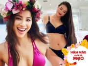 Làm đẹp - Phạm Hương ở Mỹ làm đẹp đến vàng da, vẫn mê mẩn ứng dụng "thần dược" gia truyền, hiệu quả không gì sánh bằng