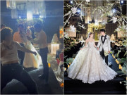 Giải trí - Nam MC chuyên tán Midu mặc hở rốn "uốn éo" trong đám cưới, chú rể được khuyên "bớt bê đê đi"