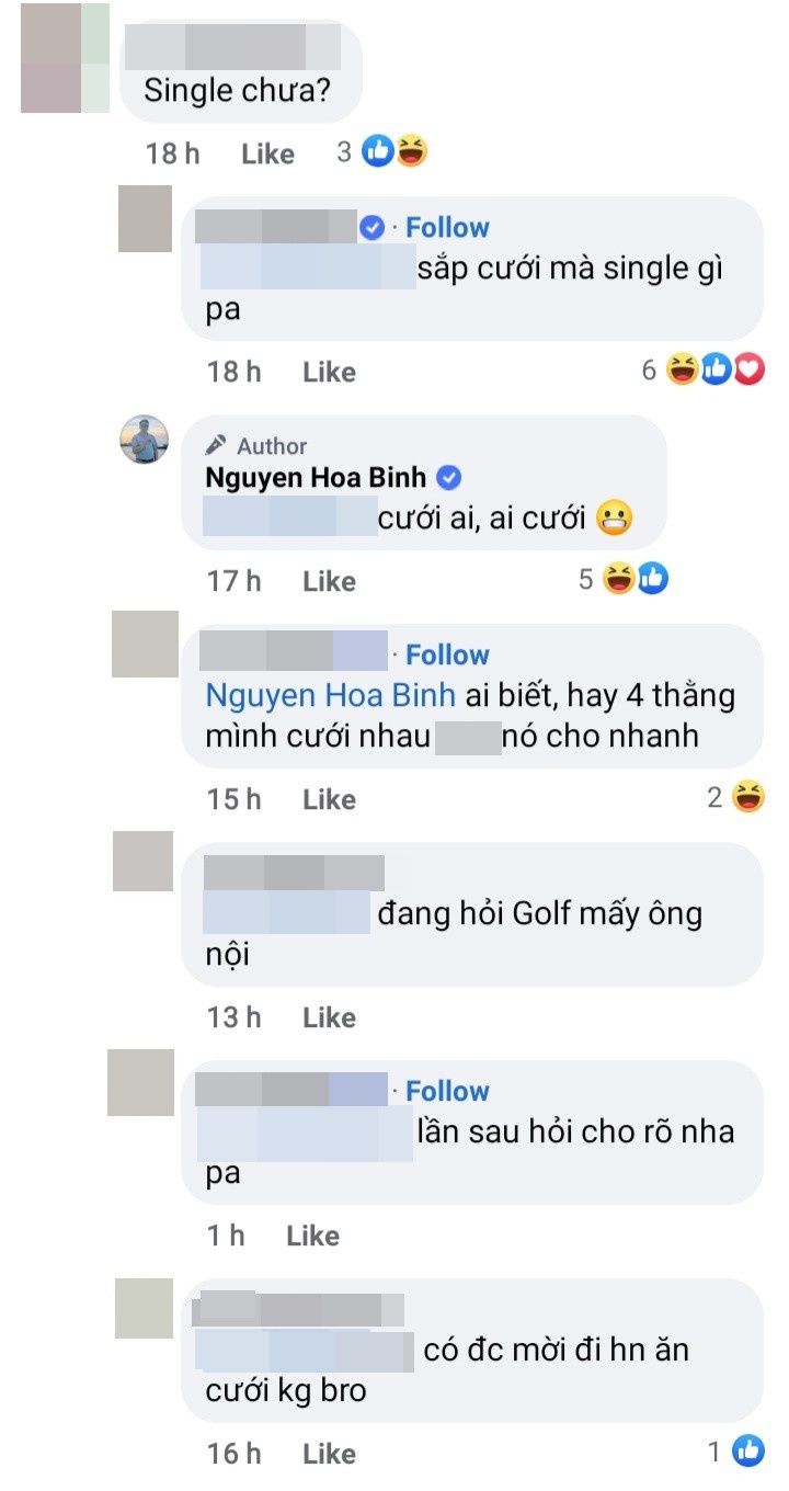 Những bình luận gây chú ý dưới dòng trạng thái của Shark Bình.