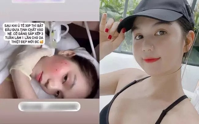 Ước tính, mỗi lần tiêm có giá khoảng 7-8 triệu đồng. Ngọc Trinh cho biết mỗi 3 tuần sẽ thực hiện 1 lần.