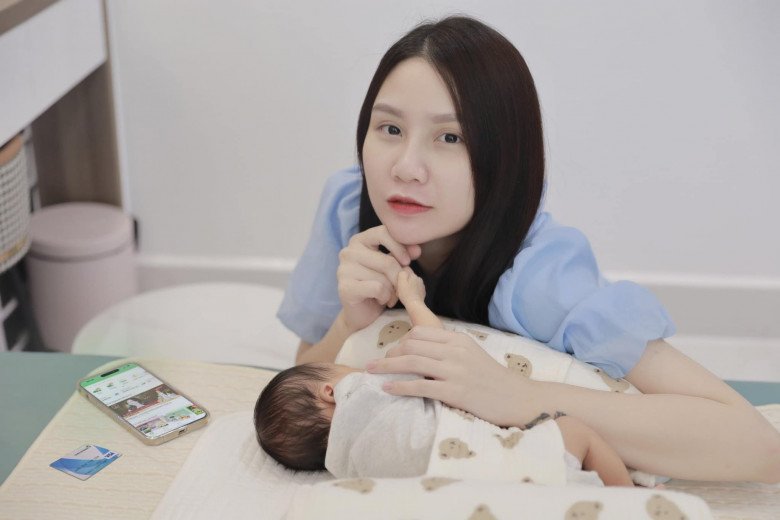Hotmom Thanh Trần làm tiệc đầy tháng cho con thứ 3, mâm cỗ đặc biệt chưa sao Việt nào làm - 9