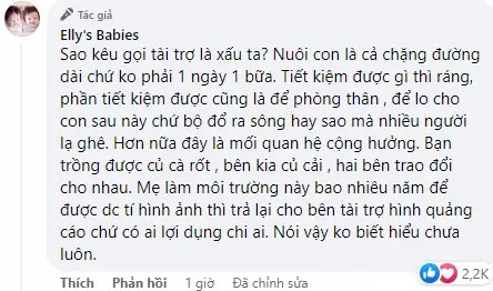 Elly Trần giải thích về chuyện tìm trường tài trợ cho con, nhận được sự đồng tình của nhiều người.