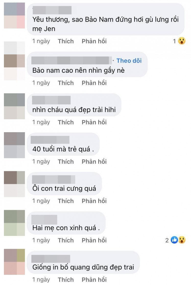 Bảo Nam được cư dân mạng khen ngợi hết lời vì ngoại hình cao ráo, gương mặt đẹp trai hiền lành.