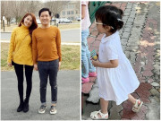 Làm mẹ - Trường Giang cao 1m67, Nhã Phương cao 1m63, chiều cao con gái 3 tuổi thật may mắn