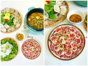 Bếp Eva - Trời lạnh làm nồi lẩu bò nhúng mắm ruốc nóng hổi, cả nhà húp xì xụp không kịp thở vì quá ngon