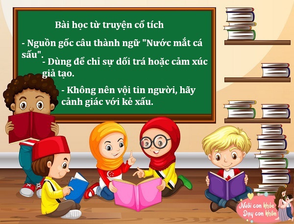 Truyện cổ tích: Nước mắt Cá Sấu - 6