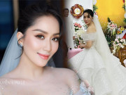 Làm đẹp - Cô dâu hai con Khánh Thi xinh đẹp như nữ hoàng, mất 3 tiếng trang điểm cho lễ cưới ở nhà thờ