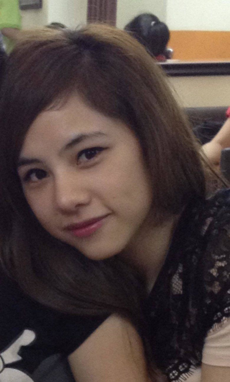 Mũi của Bạch Lan Phương thời chưa can thiệp dao kéo.