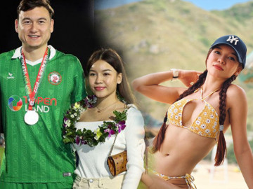 Từng bị chê mồm xấu, mặt mẹt, bạn gái Đặng Văn Lâm nay tái xuất với gương mặt sắc sảo, đẹp như Tây
