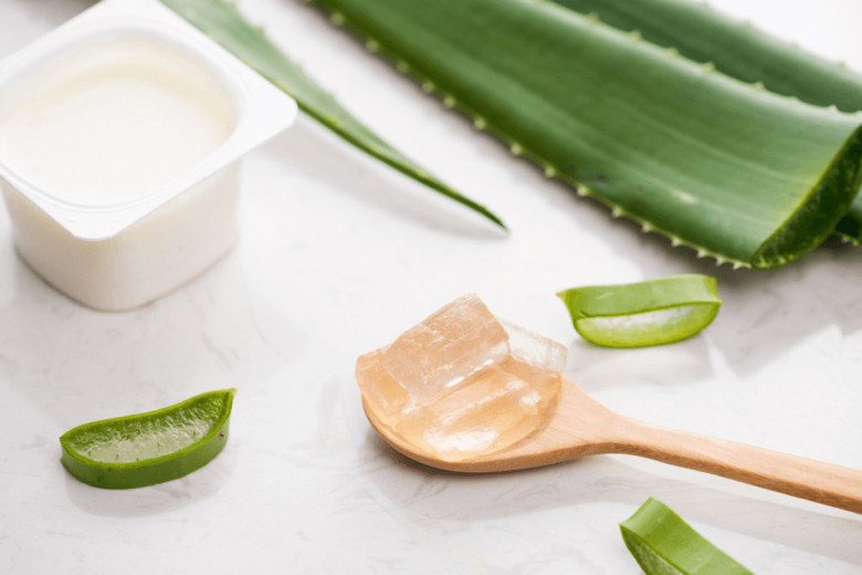 Ăn sữa chua nha đam mỗi sáng sau 1 tuần giảm 1,25cm vòng eo. (Ảnh minh họa)
