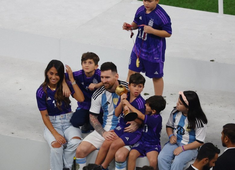 Con trai Messi chiếm sóng sau chung kết World Cup 2022 vì loạt biểu cảm tấu hề đến từ “đội trưởng đội anti-Messi” - 2