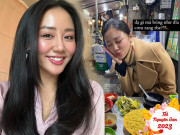 Làm đẹp - Hà Nội lạnh 10 độ làm da khô sần, Văn Mai Hương vẫn vững phong độ tươi như hoa