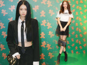 Thời trang - Đều diện trắng đen, Linh Ka cao tay khoe chiếc eo bé tí, Lương Thuỳ Linh phô diễn cặp chân dài miên man