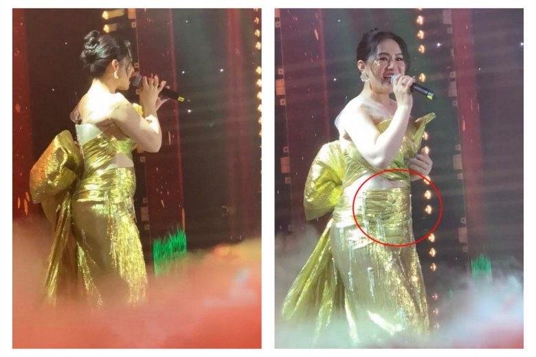 Mới đây, cô gái Trung Hoa Lương Bích Hữu vừa dở khóc dở cười khi nghi mang bầu lần 2 với ngoại hình mũm mĩm khác lạ. Người đẹp phải đính chính trên trang cá nhân của mình rằng do cô ăn uống có chút thoải mái nên đã không kiểm soát được cân nặng khiến vòng 2 tăng đột biến.