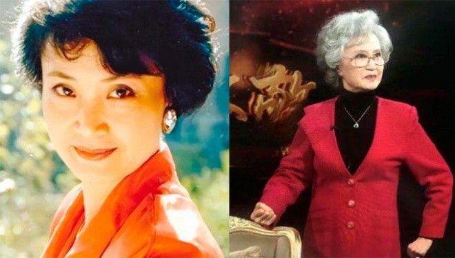 Dương Xuân Hà ở tuổi xế chiều tóc đã bạc trắng.