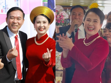 NSND Lan Hương làm cô dâu ở tuổi U70, đoạn clip cam thường thấy rõ nhan sắc thật của mẹ chồng khó tính