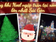 Xem ăn chơi - Không khí Noel tại xóm đạo lớn nhất Sài Gòn: Vô cùng nhộn nhịp, Gen Z nườm nượp check-in