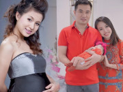 Bà bầu - Vân Hugo đi đẻ: Lần đầu sinh con một mình trong đêm, lần sau được chồng doanh nhân kề cạnh săn sóc