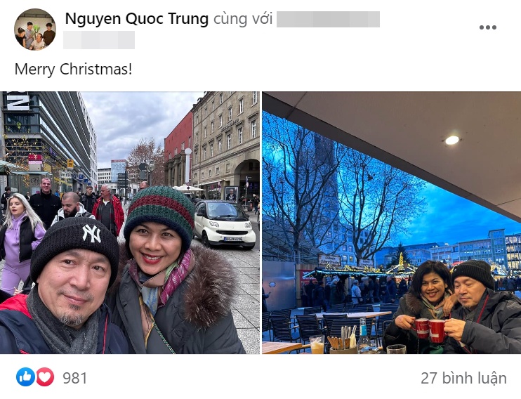 Quốc Trung đăng ảnh đi vi vu cùng vợ, nhan sắc nửa kia khiến dân tình quan tâm đặc biệt.