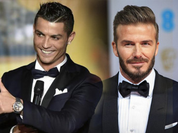 Soái ca sân cỏ Cristiano Ronaldo, David Beckham cũng vung tiền để thăng hạng nhan sắc