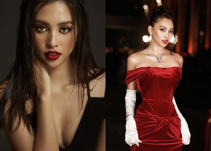 4 năm sau ngày đăng quang Hoa hậu Việt Nam, nhan sắc của Trần Tiểu Vy ngày càng thăng hạng.