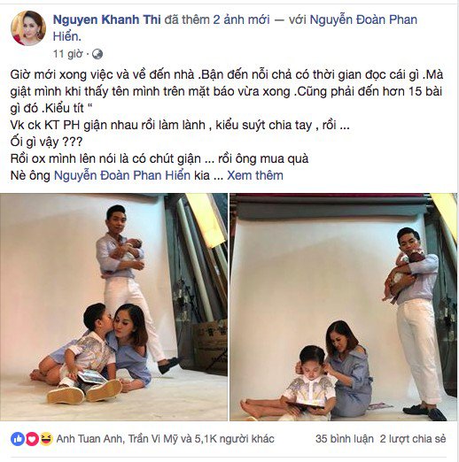 Nữ kiện tiếng dancesport khoe hạnh phúc trên trang cá nhân. 