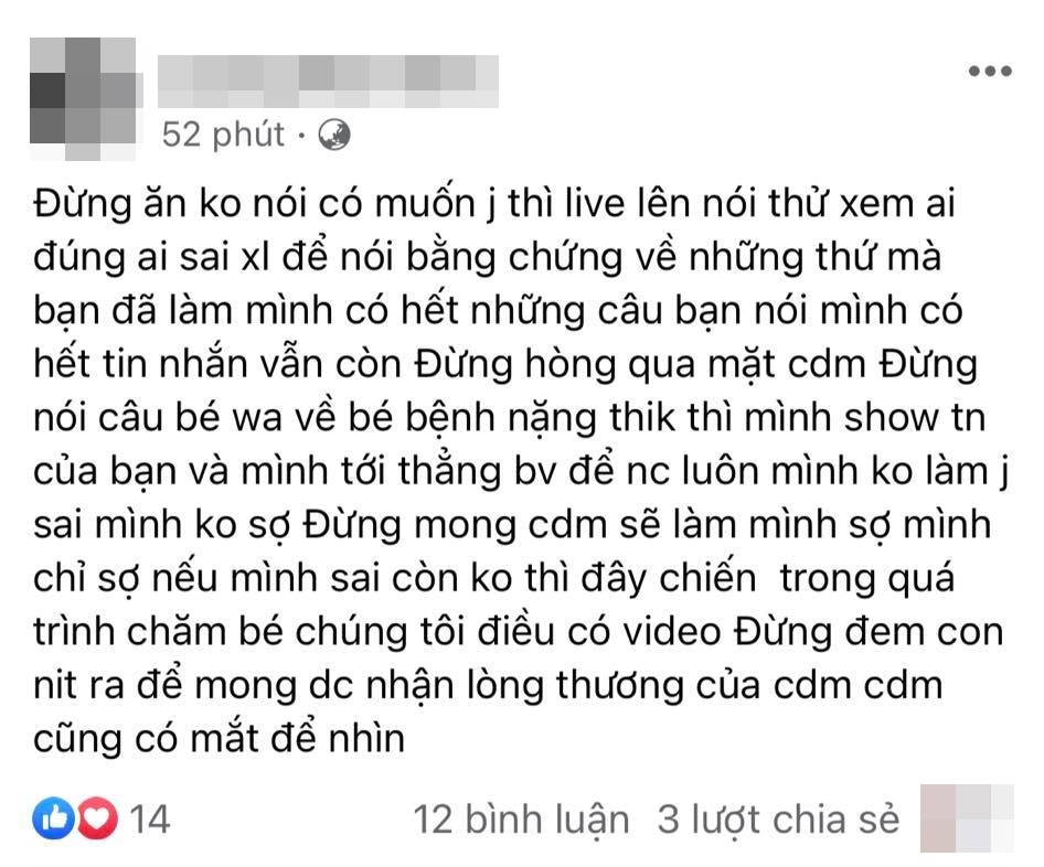 Pha Lê tố bạn gái của chồng hợp pháp khiến con gái bệnh nặng hơn, lời xin lỗi sau đó khiến dân mạng bất ngờ - 5