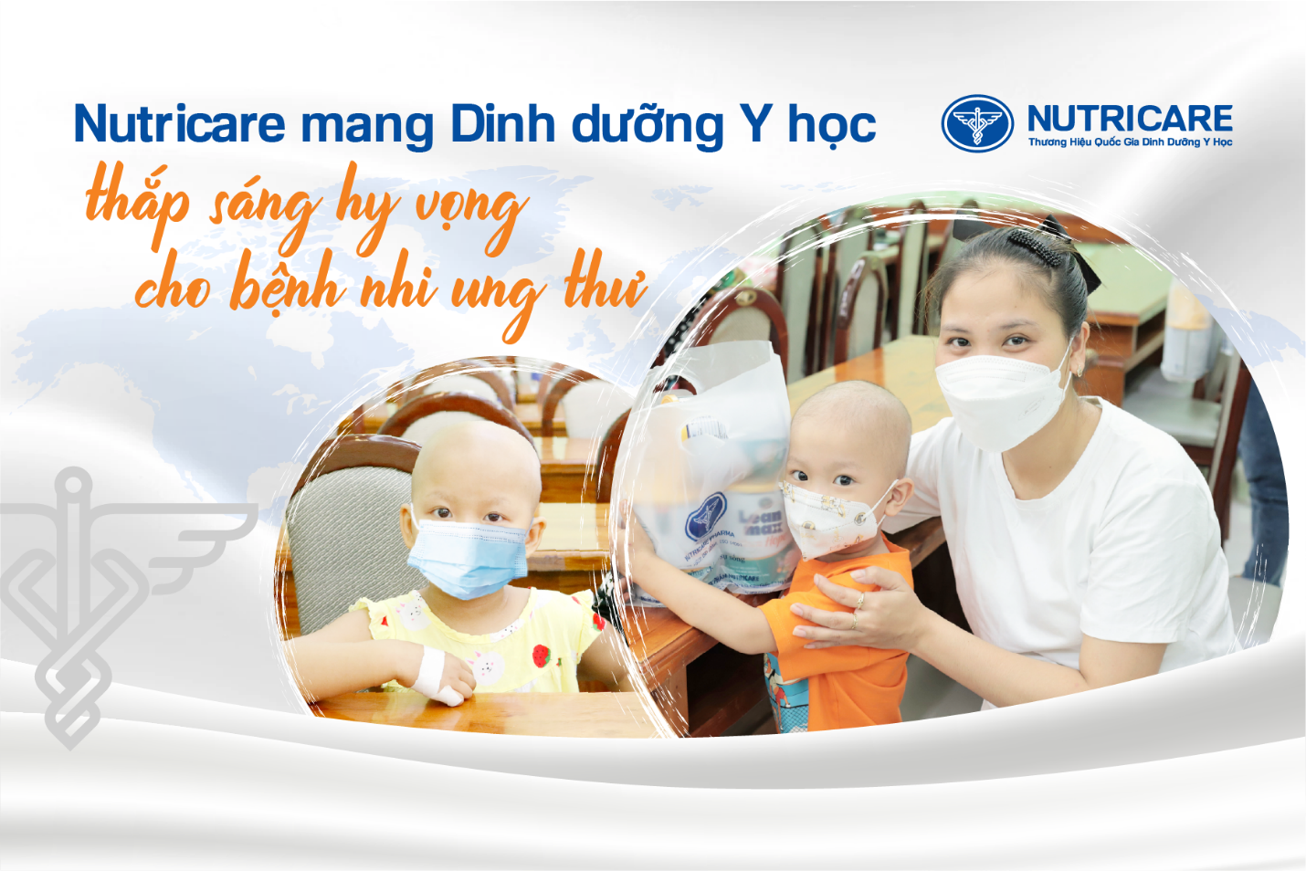 Nutricare mang Dinh dưỡng Y học thắp sáng hy vọng cho bệnh nhi ung thư - 1