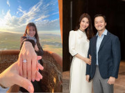 Diễm My 9X đang lơ lửng cách mặt đất 900m thì được bạn trai cầu hôn, bạn thân Nhã Phương ngủ dậy mới biết