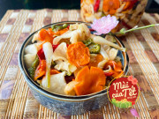 Bếp Eva - Dưa món kiểu miền Trung chua chua ngòn ngọt giòn tan chống ngán cho ngày Tết