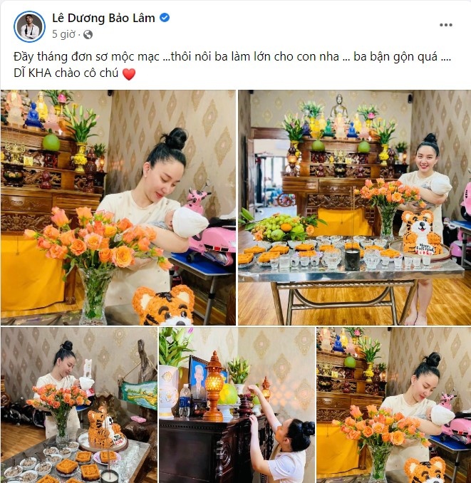 Vợ Lê Dương Bảo Lâm mặc đồ bộ bế 3 con đi chơi, không giống mẹ bỉm có chồng thu nhập 3 tỷ/tháng - 6