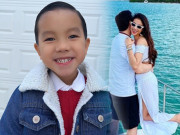 Thời trang - Con trai Phạm Hương mặc đồ cũ đón sinh nhật, chân dài giống mẹ, phong cách ăn diện hao hao người bố giấu mặt