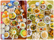 Bếp Eva - Nàng dâu làm mâm cỗ cúng 15 món mà 8h sáng đã xong, ai cũng trầm trồ về độ đảm đang