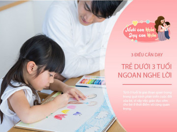 3 điều cần dạy sớm để trẻ ngoan nghe lời mẹ, trí não phát triển vượt bậc