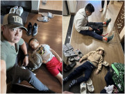 Yêu con - BTV đông con nhất VTV Trần Quang Minh khổ sở vì con trai ngủ vạ vật trước cửa không chịu đi học mỗi sáng