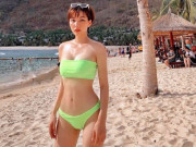 Bà bầu - "Cô dâu Hà Nội" vóc dáng thế này, ít ai ngờ đã là gái 1 con