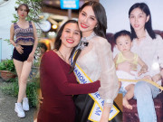 Làm đẹp - Mẹ ruột quê Hà Tĩnh ít biết của hoa hậu Thùy Tiên, trẻ như chị gái, vòng eo bé xíu