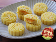 Bếp Eva - Tự làm bánh đậu xanh đãi khách ngày Tết cực dễ, nhân lại có thứ này chảy ra ngon gấp bội