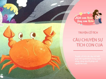Truyện cổ tích: Sự tích con cua