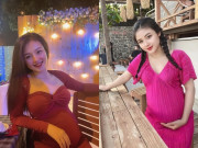 Bà bầu - Mẹ Sài thành bầu 31 tuần vóc dáng vẫn thon gọn, da đẹp không tì vết chị em nhìn phát mê