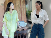 Thời trang - Đàm Thu Trang "lên đồ" xuống phố ai cũng học theo được, món ở bên hông lại khó lòng "đu" nổi