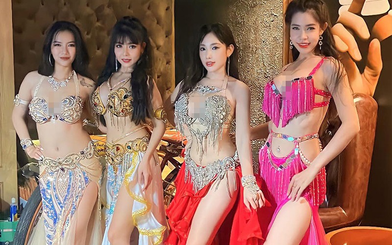 Các chuyển động chính của belly dance là chuyển động uyển chuyển như nước, các chuyển động mạnh và shimmes.
