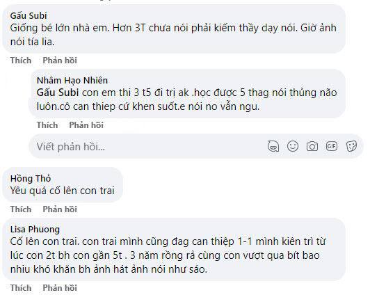 Thanh Thúy hạnh phúc khoe con trai 4 tuổi chậm nói đã thốt lên từ amp;#34;baamp;#34;, trẻ chậm nói sẽ tiến bộ nhanh nếu can thiệp kịp thời - 7