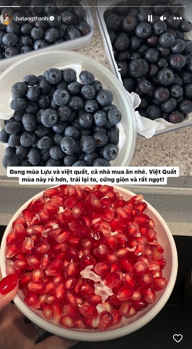 Dùng loại quả đang rộ mùa, được Hà Tăng rất yêu theo cách này, phụ nữ amp;#34;bơmamp;#34; collagen, chống già rẻ bèo - 3