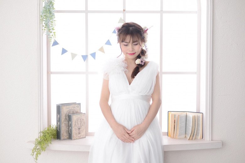 Mang thai lần đầu, chị Trần Thị Yến cho hay bản thân khá bất ngờ trước sự quan tâm của nhân viên công tác xã hội địa phương với các mẹ bầu. (Ảnh: NVCC)