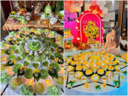 Yêu con - Những mâm cúng đầy tháng, thôi nôi cho bé được hội mẹ bỉm Việt tự tay làm cho con vừa đẹp mắt lại đủ đầy, ý nghĩa