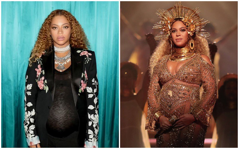 Nữ nghệ sĩ Beyonce cũng tăng hơn 15kg khi mang thai, khiến cơ thể cô nặng nề hơn.
